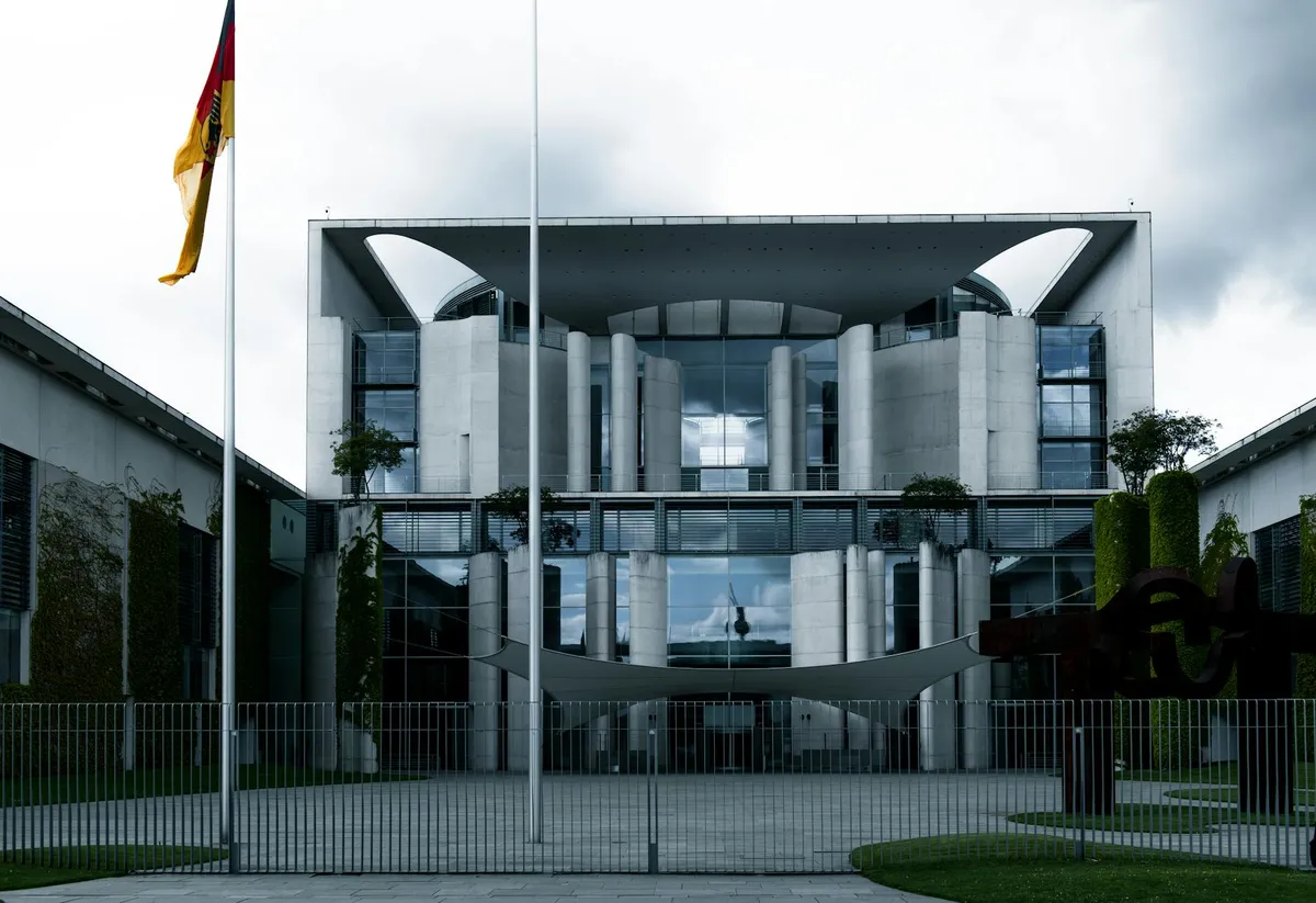 A German institutional building exterior